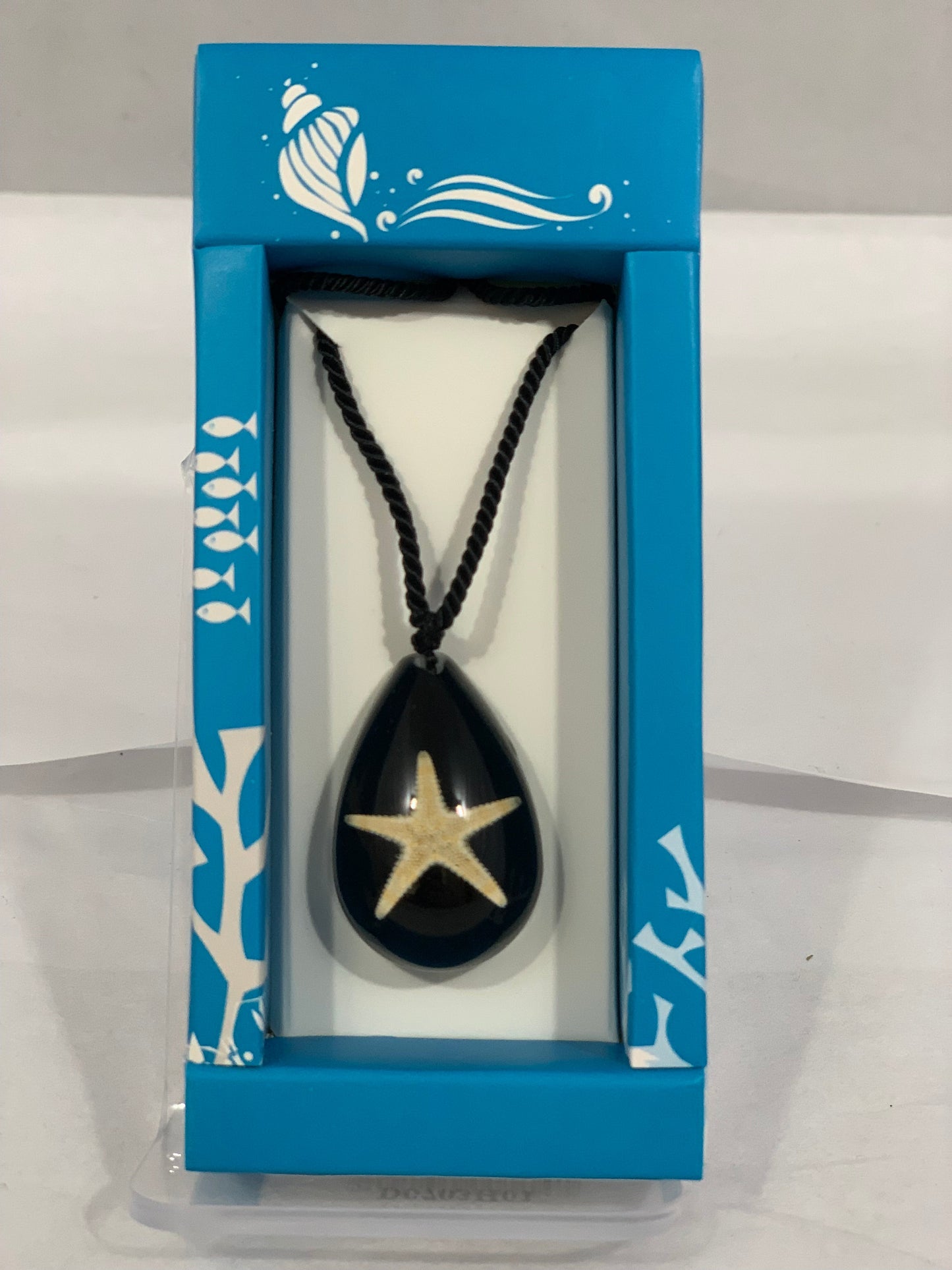 Starfish Necklace Teardrop