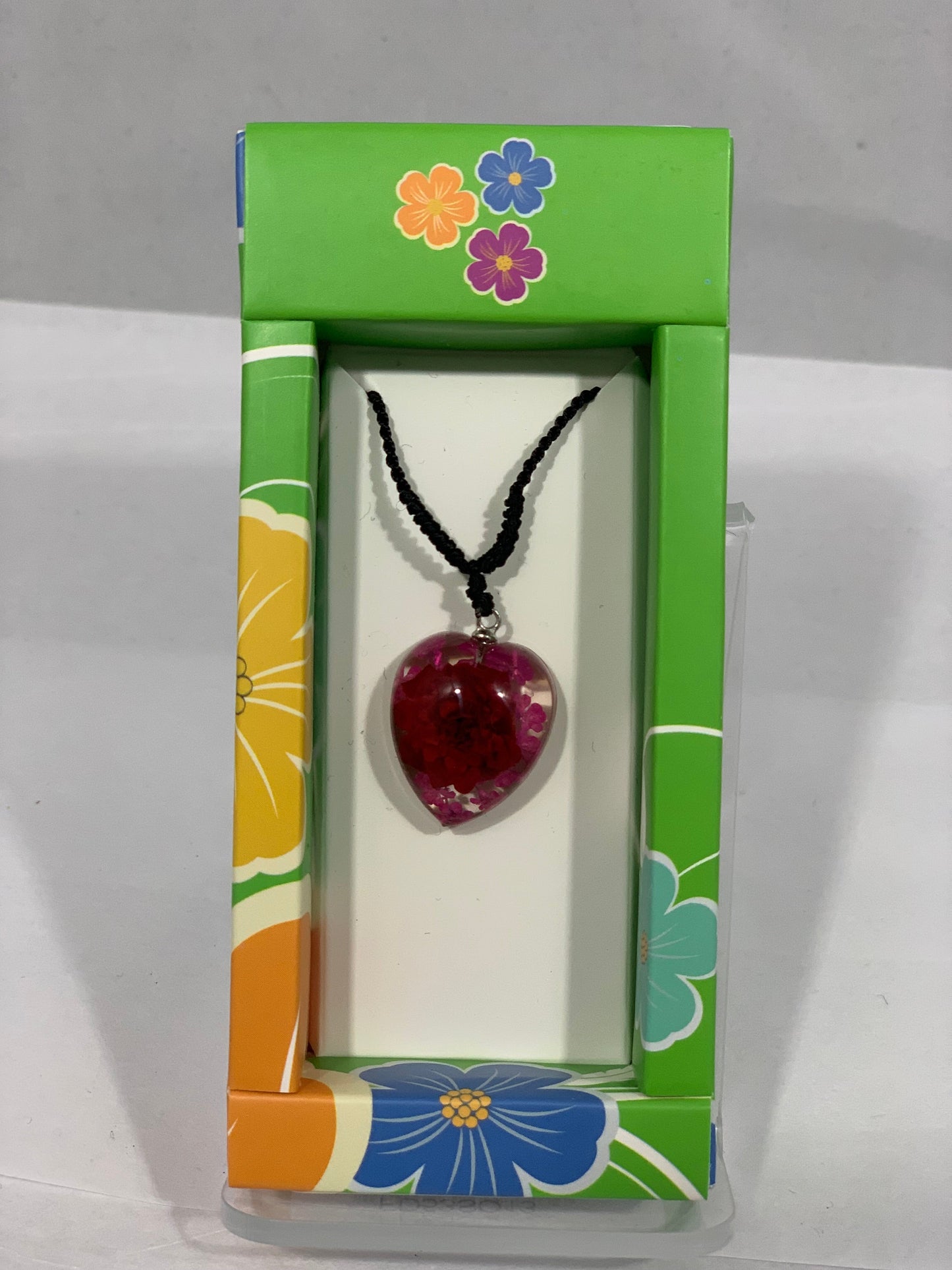 Rose Heart Necklace
