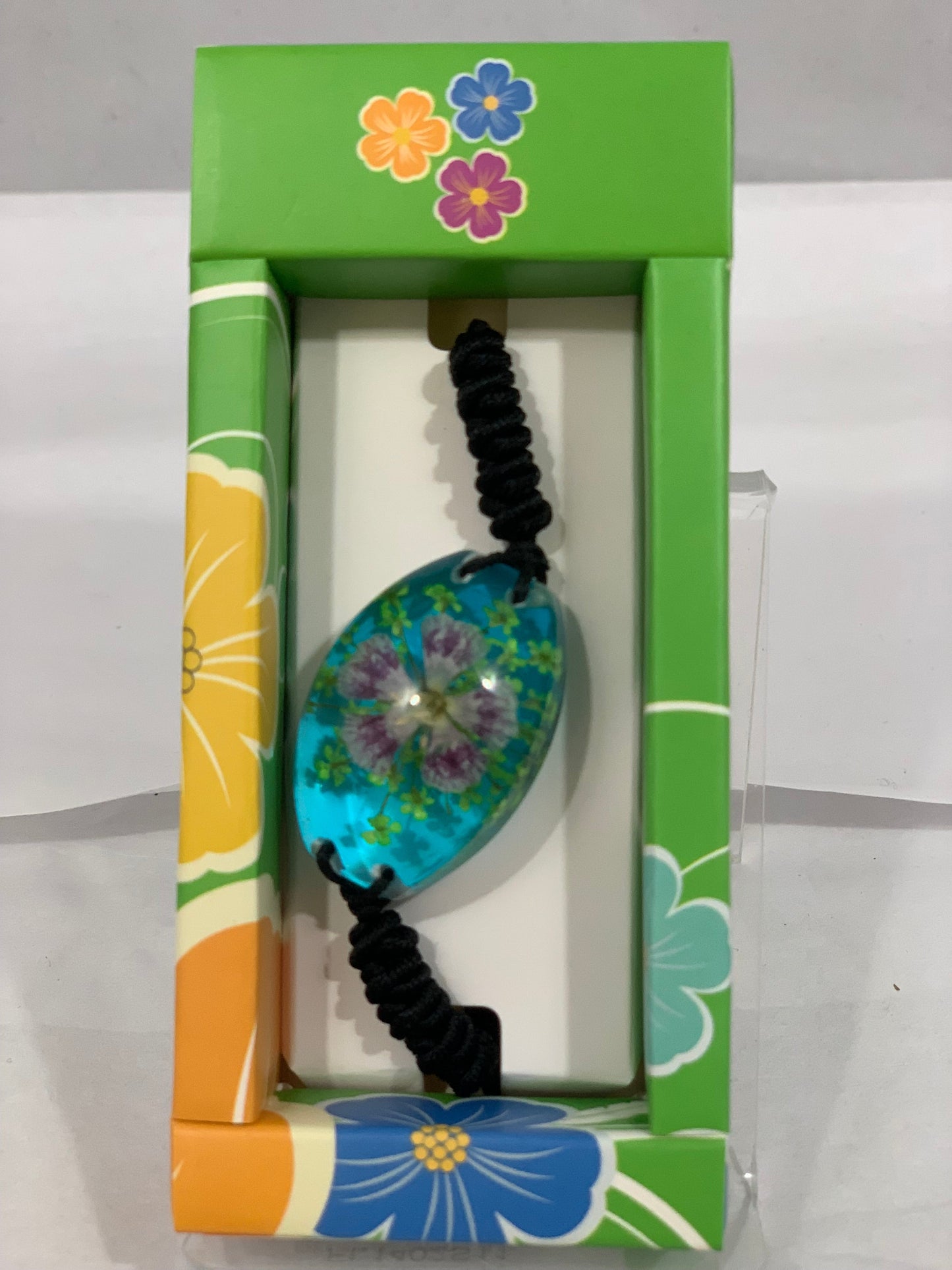 Pink Flower Bracelet