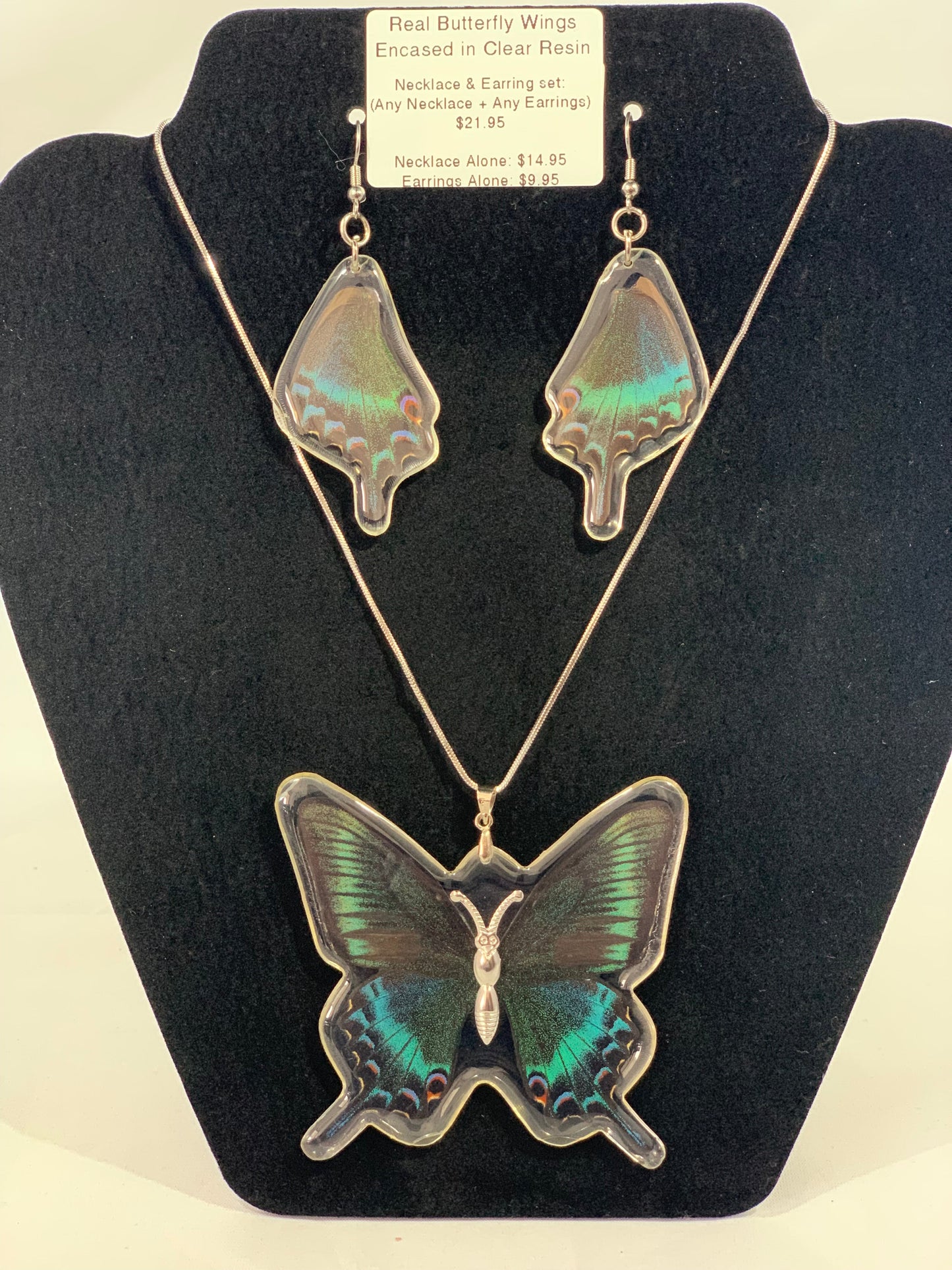 Preserved Butterfly Jewelry