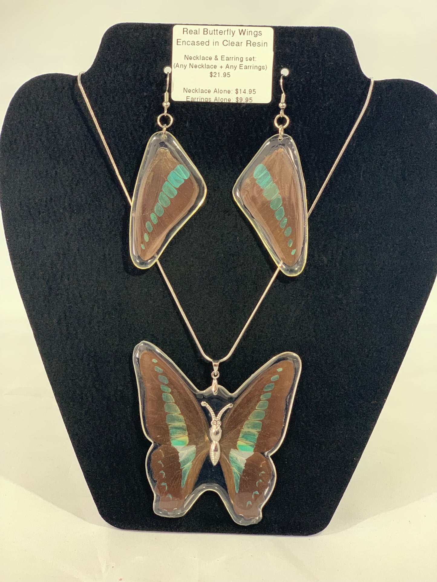 Preserved Butterfly Jewelry