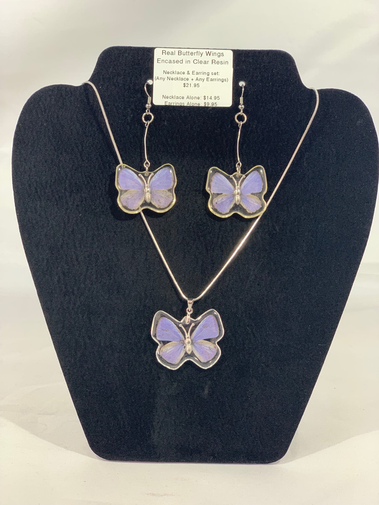 Preserved Butterfly Jewelry
