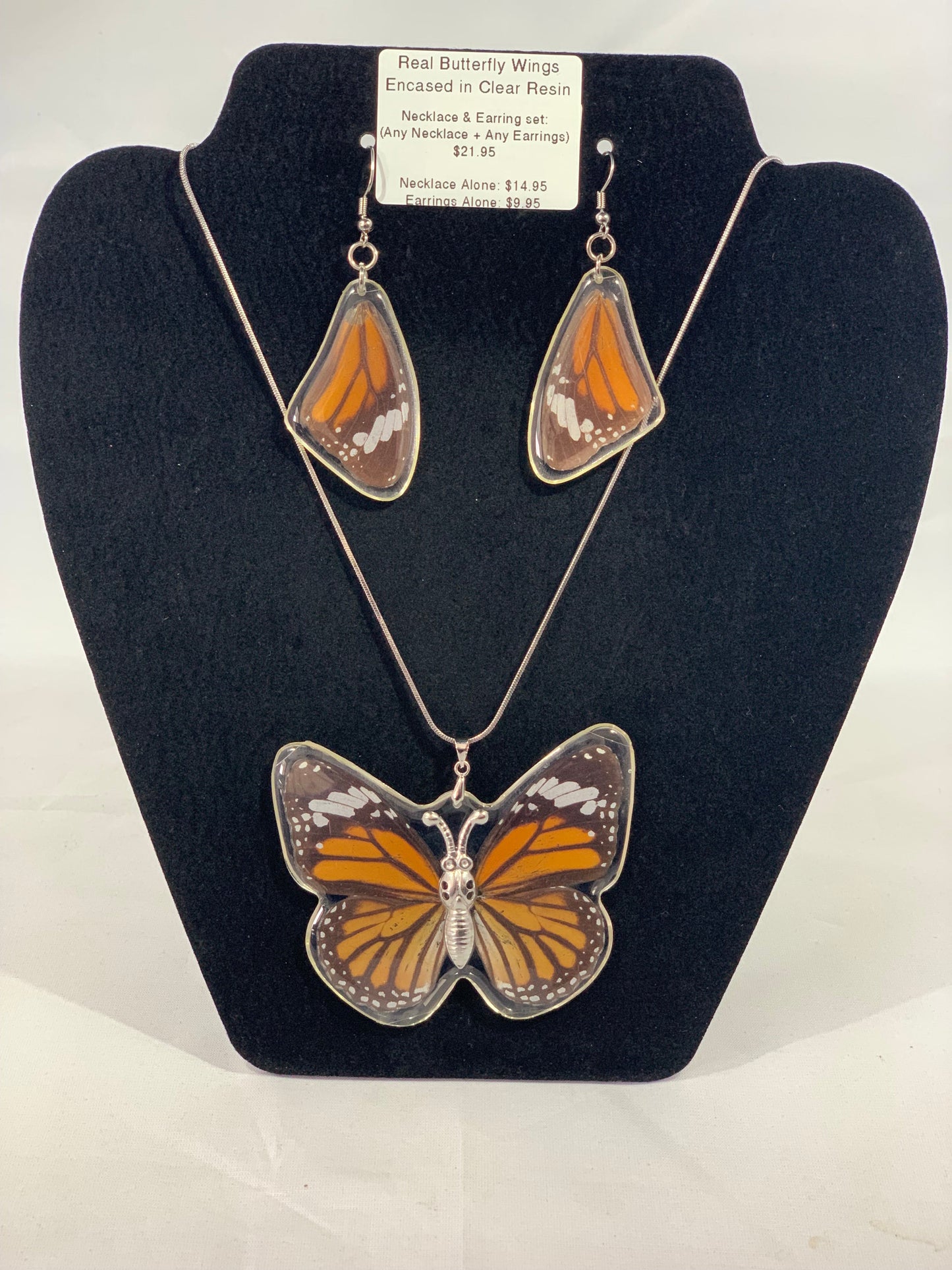 Preserved Butterfly Jewelry