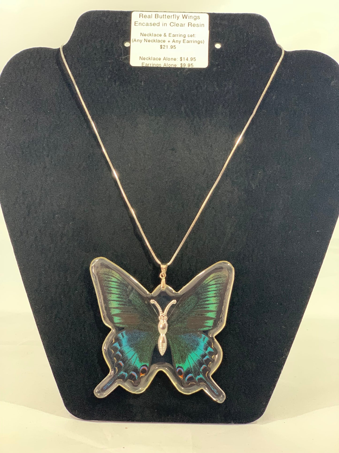 Preserved Butterfly Jewelry