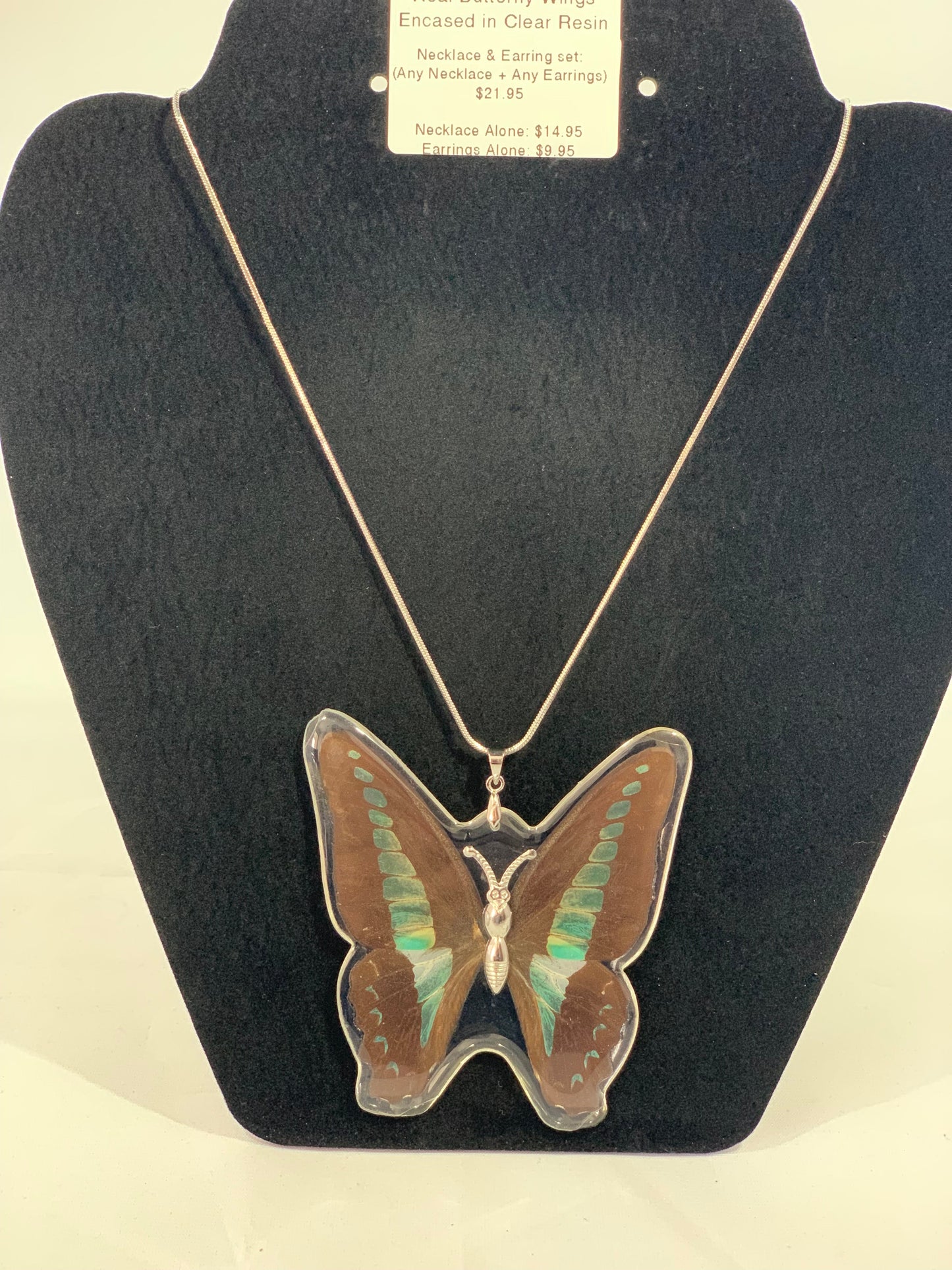 Preserved Butterfly Jewelry