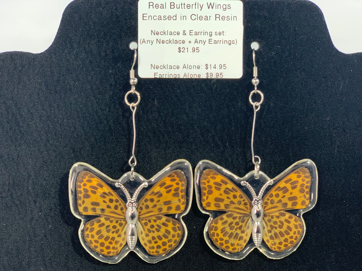 Preserved Butterfly Jewelry