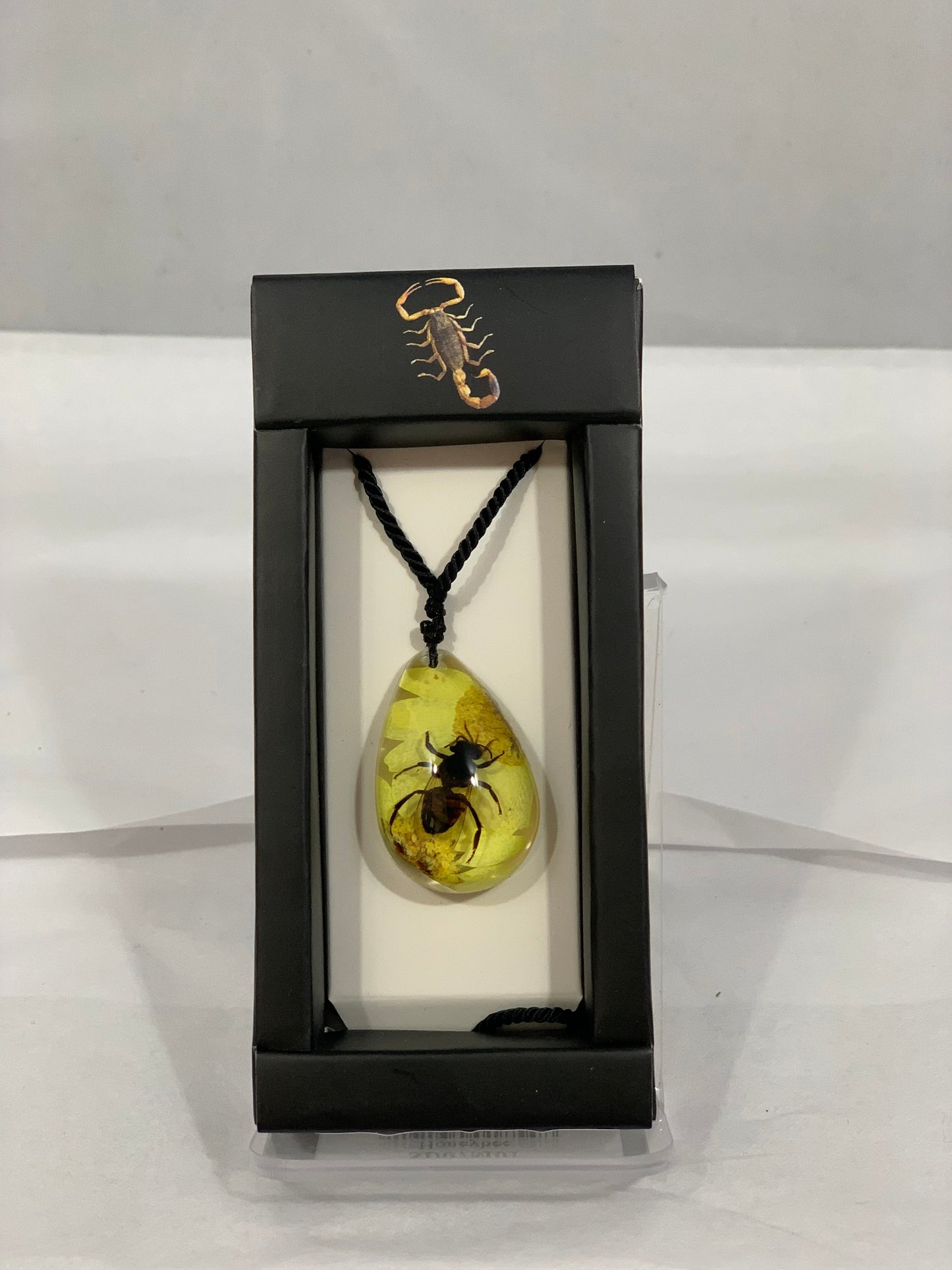 Honeybee Necklace Teardrop