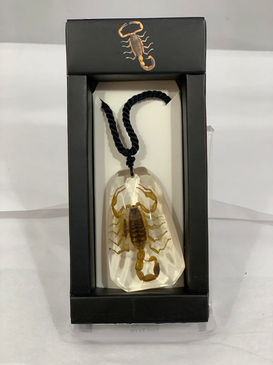 Scorpion Necklace, Crystalline