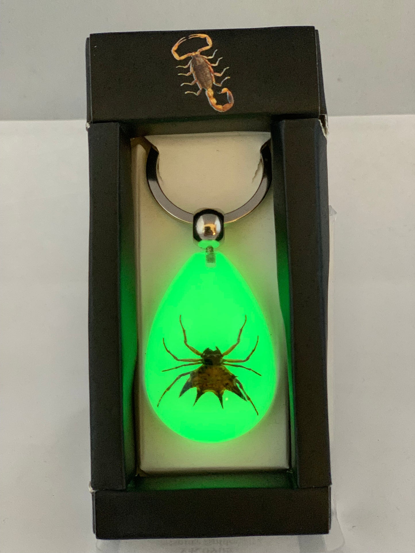 1.8" Spiny Spider Keychain