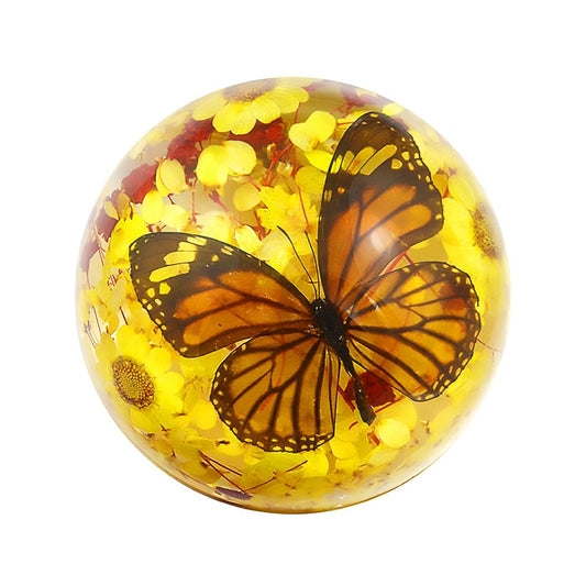 Common Tiger Butterfly Half Dome Paperweight (4x2)